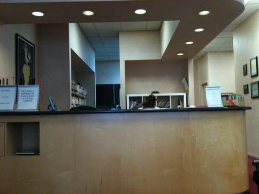 Front desk