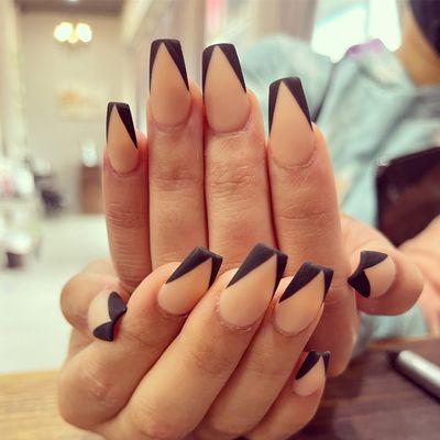 Matte nails