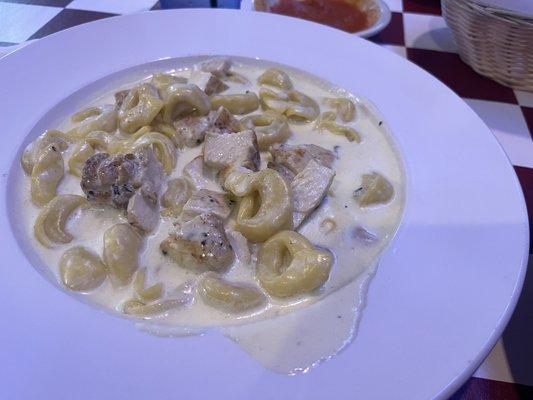 Chicken Alfredo Tortellini.