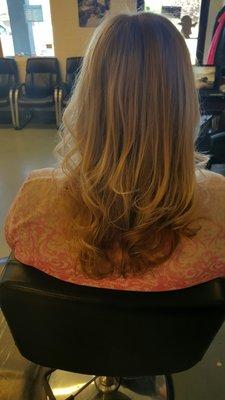 Multi dementional highlights by Jen