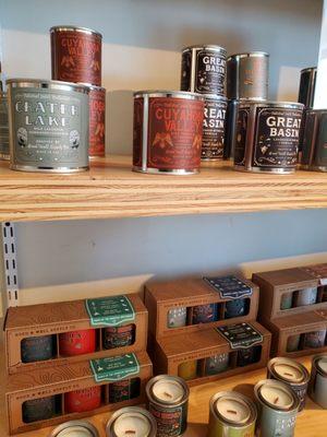 National Park candle collection