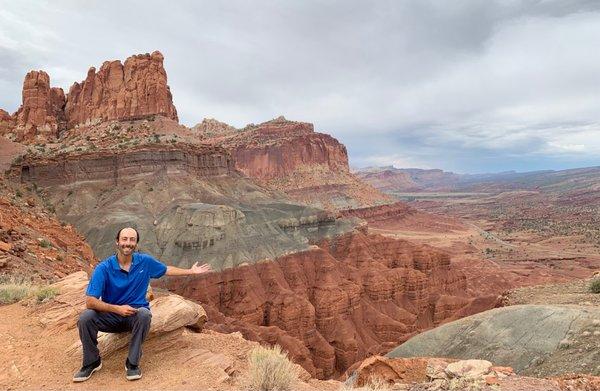 Doesn't get much better than this. Chimney Rock Trail is a MUST DO hike at Capitol Reef.