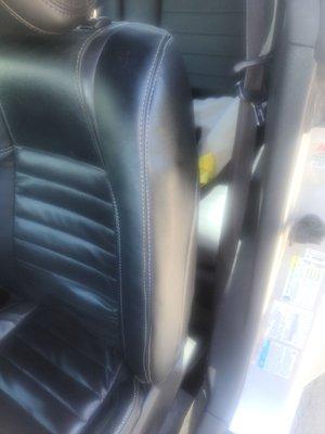 Repair driver seat