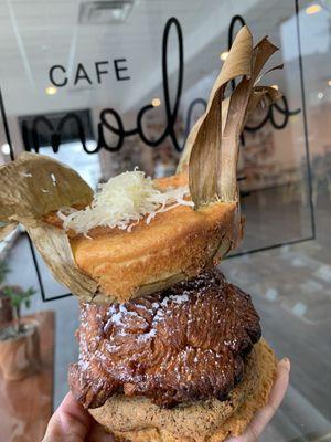 Corn Dessert, Monkey Bread, Miso Chocolate Chip, Peanut Butter