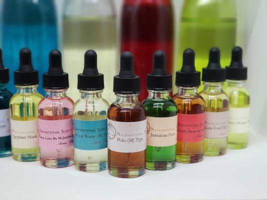 Designer Type Body Oil Fragrances