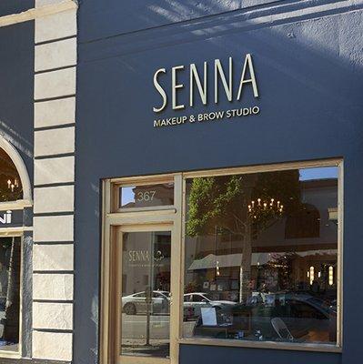 SENNA Makeup & Brow Studio Exterior in the heart of Beverly Hills!