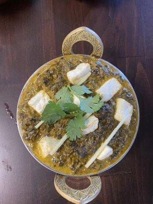 Himalayan Taste Food Saag Paneer