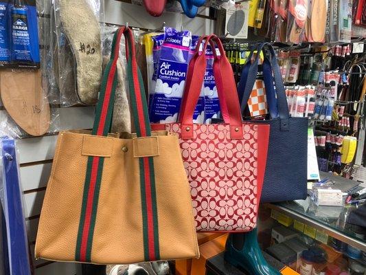 Handmade designer looking bags