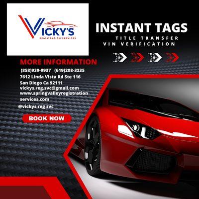 Vicky's Registration Services