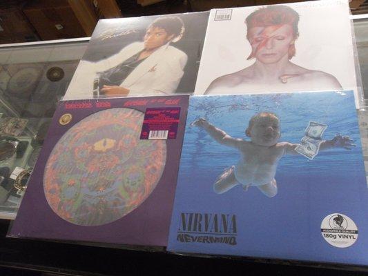 Some of the great finds I found today at Starship Records in Racine