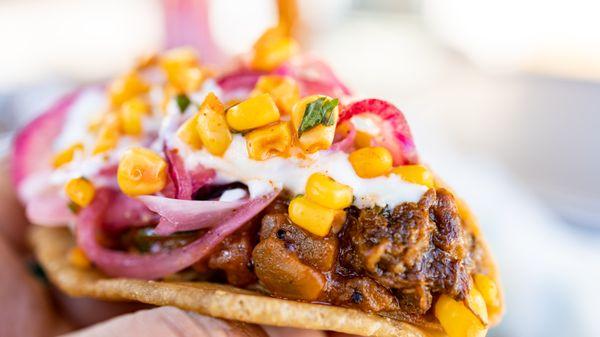 Lamb Curry Taco