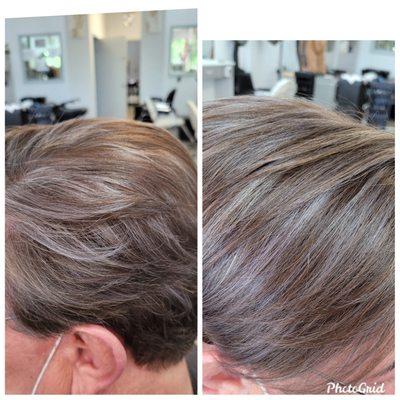 Grey highlights