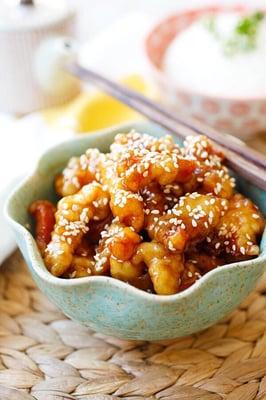 Sesame chicken