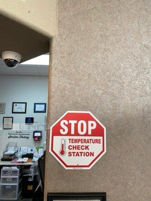 Temperature Check Station