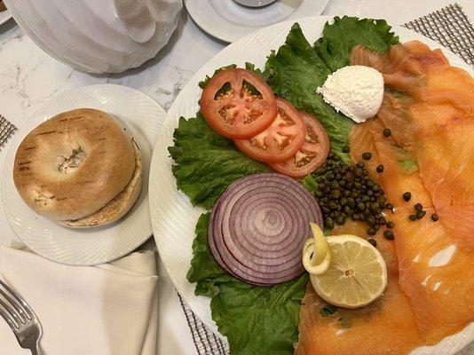 Bagel and Smoked Salmon