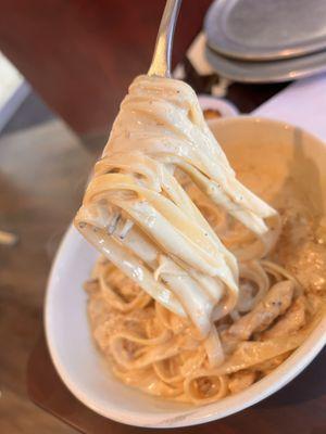 Fettucini Alfredo with Grilled Chicken