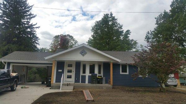 Whole house remodel done by Easton Construction at 711 Kimball Rd prodject Client Barb Gartener Iowa city Ia