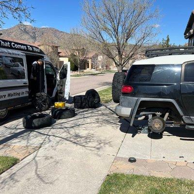 TPMS installation service