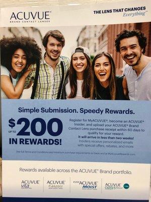 Acuvue rebate