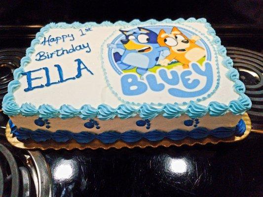 Amazing Bluey Cake!