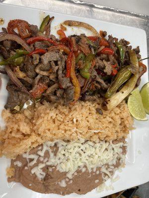 Beef fajita