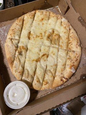 Cheese bread with ranch