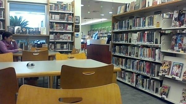 Small city equals small library.
 Extremely well maintained!