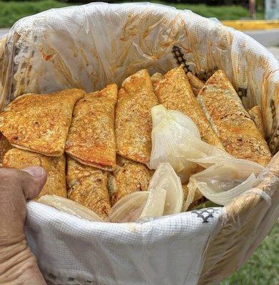 Tacos tuxpeños,