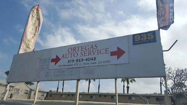 Ortega;s Auto Service     We Service ALL cars. We replace and/or repair motors, Brakes, Tune-up's, Oil Changes etc.  Come in for a estimate.