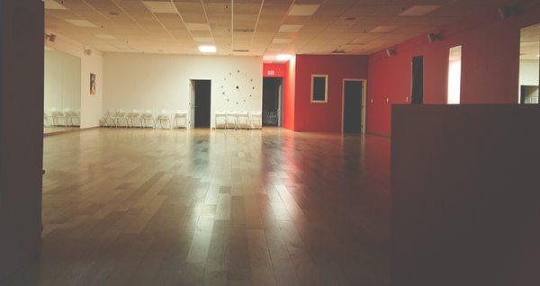 Ballroom Dance Studio at night