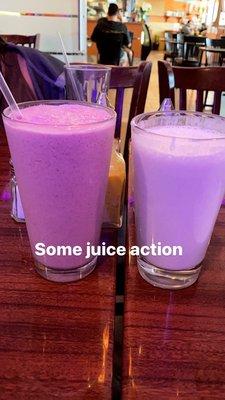 Natural Juice with Milk