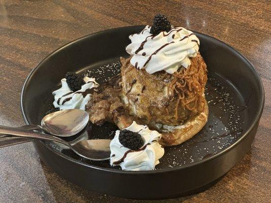 Fried ice cream.