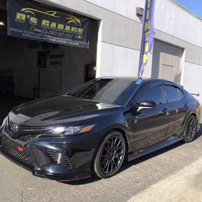 2021 Toyota Camry TRD Windshield Replacement and Window Tint