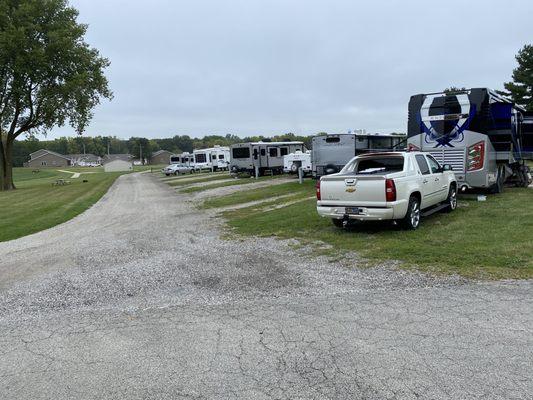 Just a small part of the campground