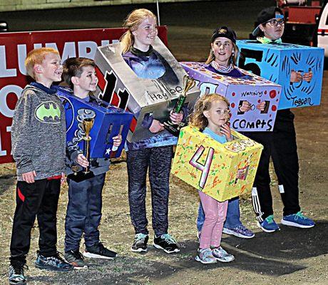 Kids box car races