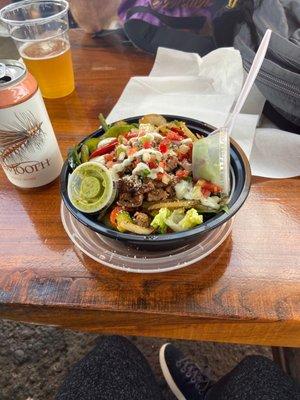 Texicano bowl with skirt steak