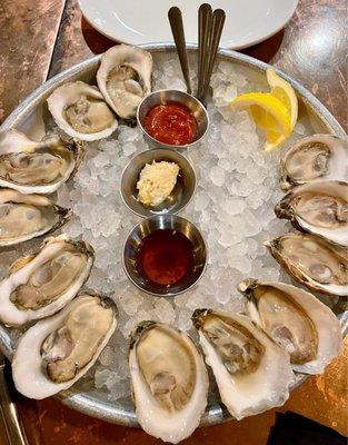 A dozen oysters  yes!