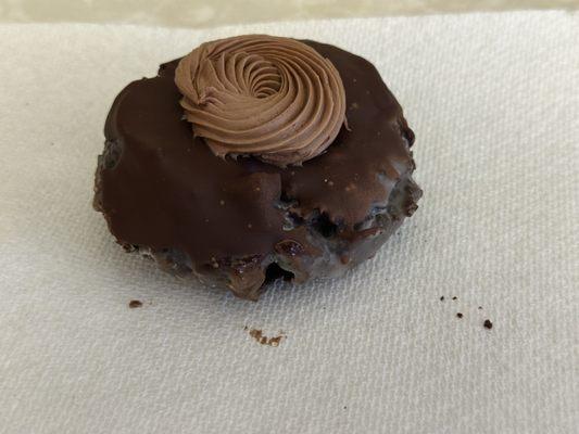 Chocolate Cake Overload Doughnut.