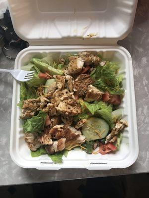 Grilled chicken salad