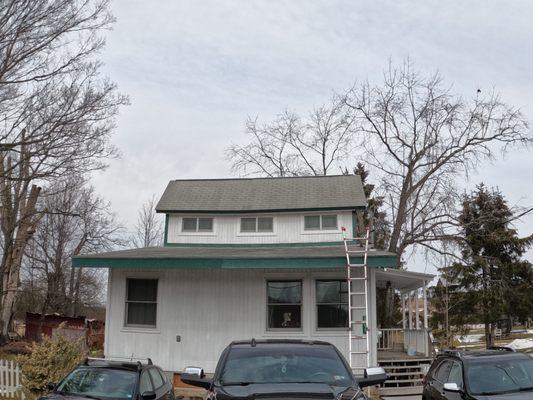 Herrick Center Roof Before