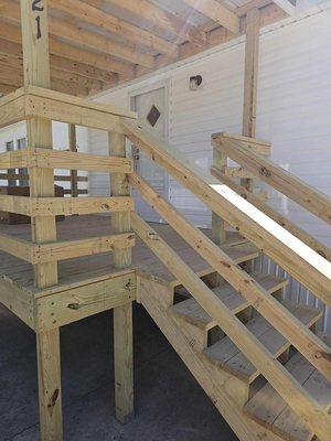 Ace Handyman Services Kanawha Valley Deck Stairs