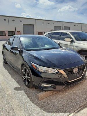 2021 Nissan Sentra, new rotors, pads, calipers