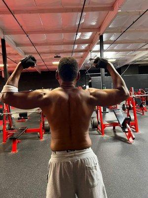 My back game is looking good  Justin is the trainer of SMTF get ur appt now space is limited.