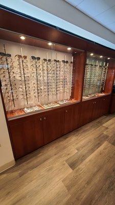 Some of our optical department!