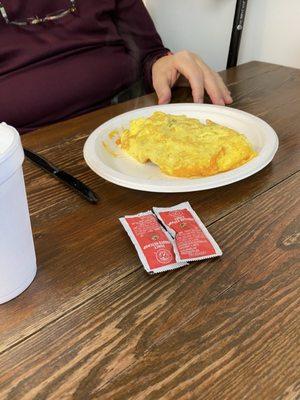 Cheese omelet