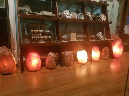 Moon & Sea Creations jewelry & iON's salt lamps