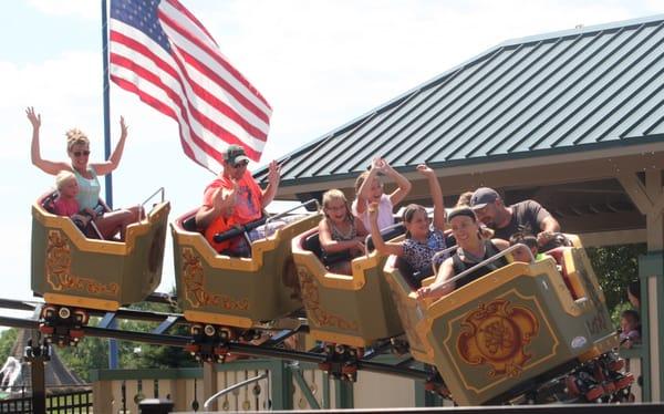 Humpty Dumpty's Great Fall Roller Coaster - opened July 2015