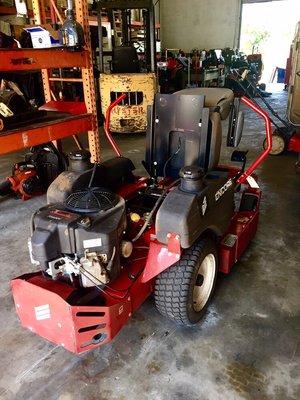 We are also a dealer for Encore mowers. Popular with commercial as well as residential customers.