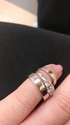 HIEP (Q&H Jewelry Repair) did a great job and my rings are shining like new.