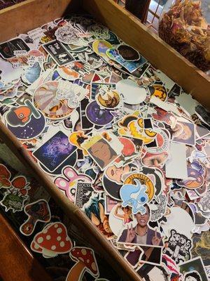 So many fantastic water resistant stickers! :)